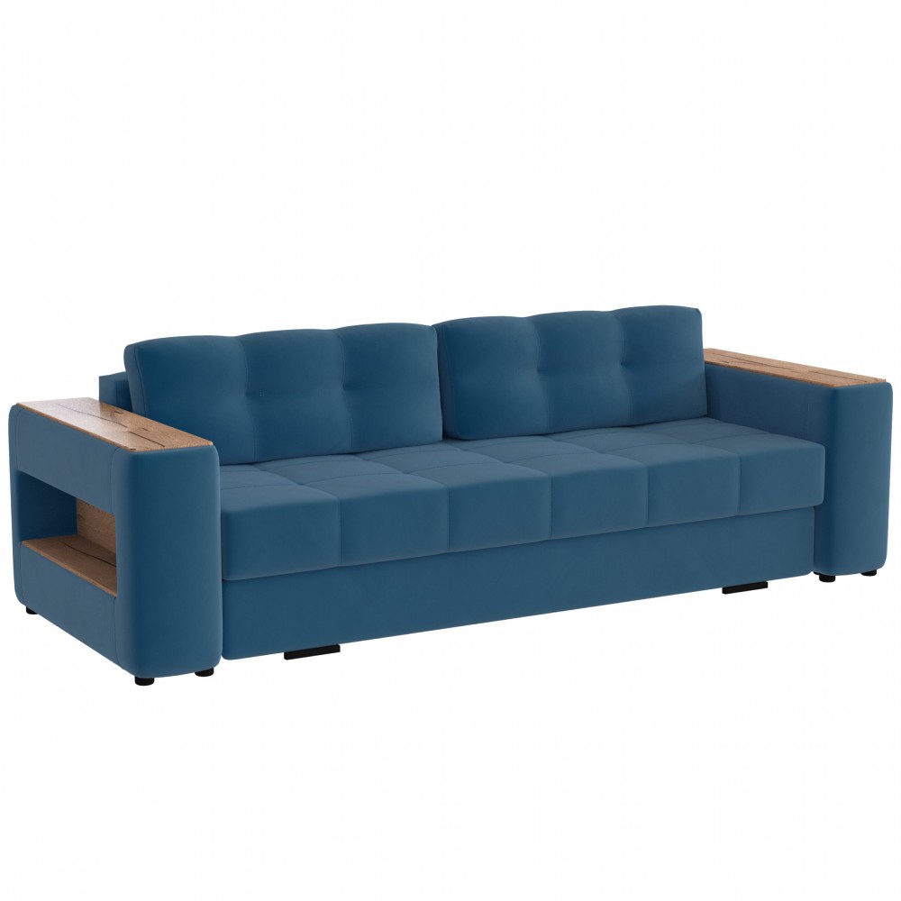 Диван раскладной Доро, атлантида/мдф дуб канадский