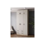 Шкаф с антресолью Лагуна 120 см, Дуб крафт серый, Кашемир