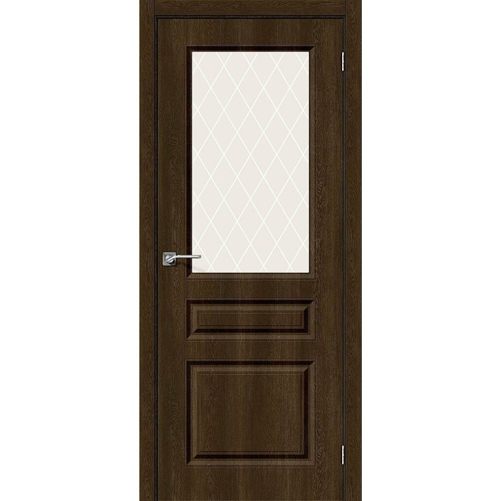 Скинни-15 Dark Barnwood / White Сrystal