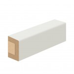 Рейка декоративная White Matt