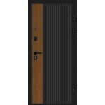 Optim Z-2 Вертикаль Муар черный-Грецкий Орех/Белый