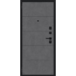 Граффити-1 Инсайд/SBlack Букле черное/Slate Art — вторая сторона