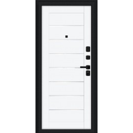 Техно/SBlack Букле черное/White Silk