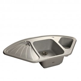 Мойка CORNER 1040E, серый