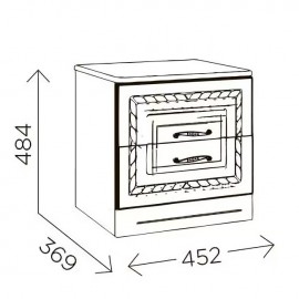 Тумба прикроватная Гертруда М5