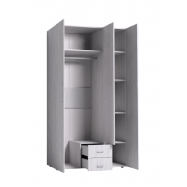 Шкаф для одежды и белья Монако 444, белый