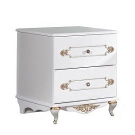 Тумба Розалия 2 КМК 0543.2-02, белый