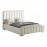 Кровать без основания Мирабель 140х200, кремовый