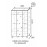 Шкаф трехдверный для одежды Sofia 18