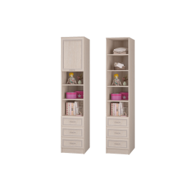 Шкаф для книг с ящиками и дверкой Верона