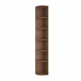 ЛШ-10 Угловой стеллаж Ливорно, Орех