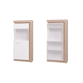 Люмен 01 Шкаф-витрина (Дуб Сакраменто)