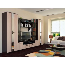 Стенка в гостиную Венеция, венге