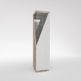 Шкаф с витриной П Лайт КМК 0551.7