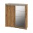 Шкаф-купе Франк, крафт/бетон