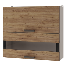 8В3 Шкаф настенный с дверями горизонтальными Крафт