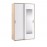 Шкаф-купе для одежды Бланка, белый