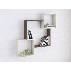 Полка навесная ПН-2, венге/ясень анкор светлый