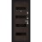 Porta M 4.П23 Almon 28/Wenge Veralinga 205*88 правое