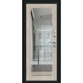 Флэш Букле черное/Cappuccino Veralinga 205*86 правое