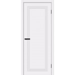 Техно/BChrome Букле черное/Bianco Melinga 205*96 правое