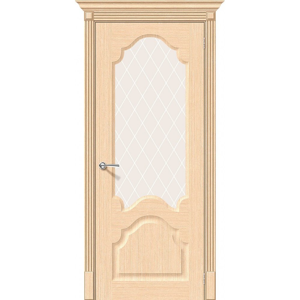 Афина Ф-22 (БелДуб) White Сrystal 200*60