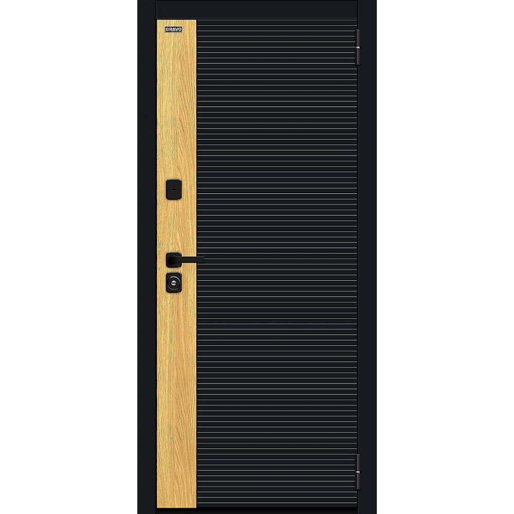 Эво/SBlack Black Shell-Wotan Oak/White Silk 205*96 левое