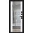 Эво/SBlack Black Shell-Wotan Oak/White Silk 205*86 левое