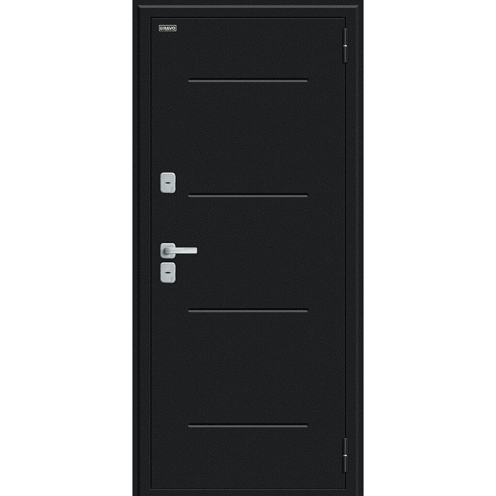 Thermo Лайн/BChrome Букле черное/Wenge Melinga 205*96 левое