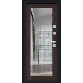 Thermo Флэш Декор-2 Букле черное/Wenge Veralinga 205*86 левое