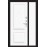 Браво-0.40.П Look Art Mirox Grey 200*80