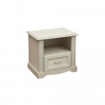 Тумба прикроватная Сохо 32.17, Бетон пайн белый