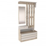 Центральная секция Ямайка ЯПЦС-1, Дуб крафт серый, Кашемир