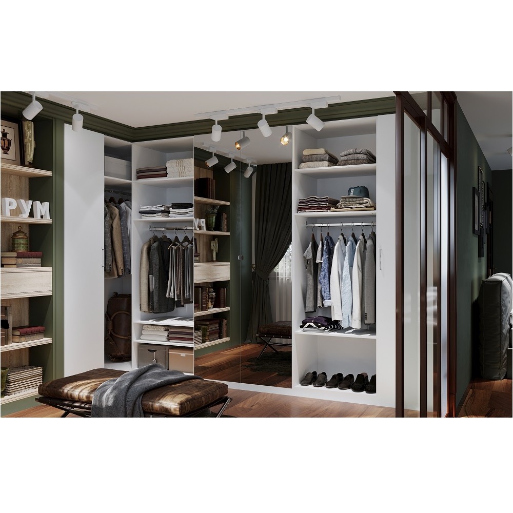 Гардеробная Рум. Комплект 5.2, белый