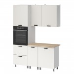 МК Аленушка 1,6м ПД Лаванда Молочный,скоба черный,сонома