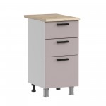 МК Аленушка Н3Я 400 Лаванда Кашемир, скоба черный (со столешницей)