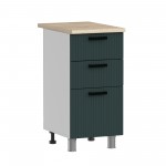 МК Аленушка Н3Я 400 Лотос Изумруд,скоба антрацит (без столешницы)