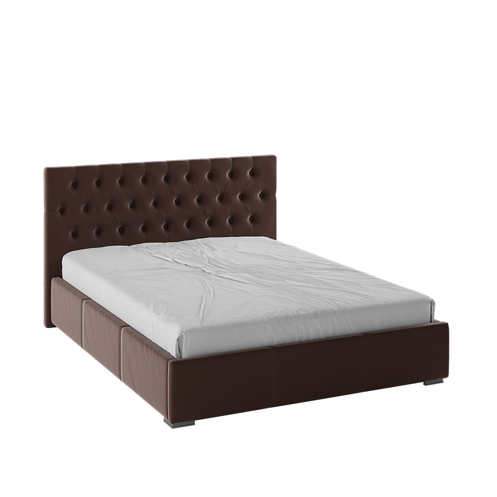 Кровать с ортопедическим основанием Октавия 160х200, Коричневый