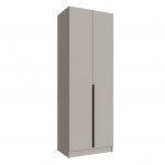 Шкаф Мадрид (0,8) с 2 ящ. внутри без зеркала кашемир