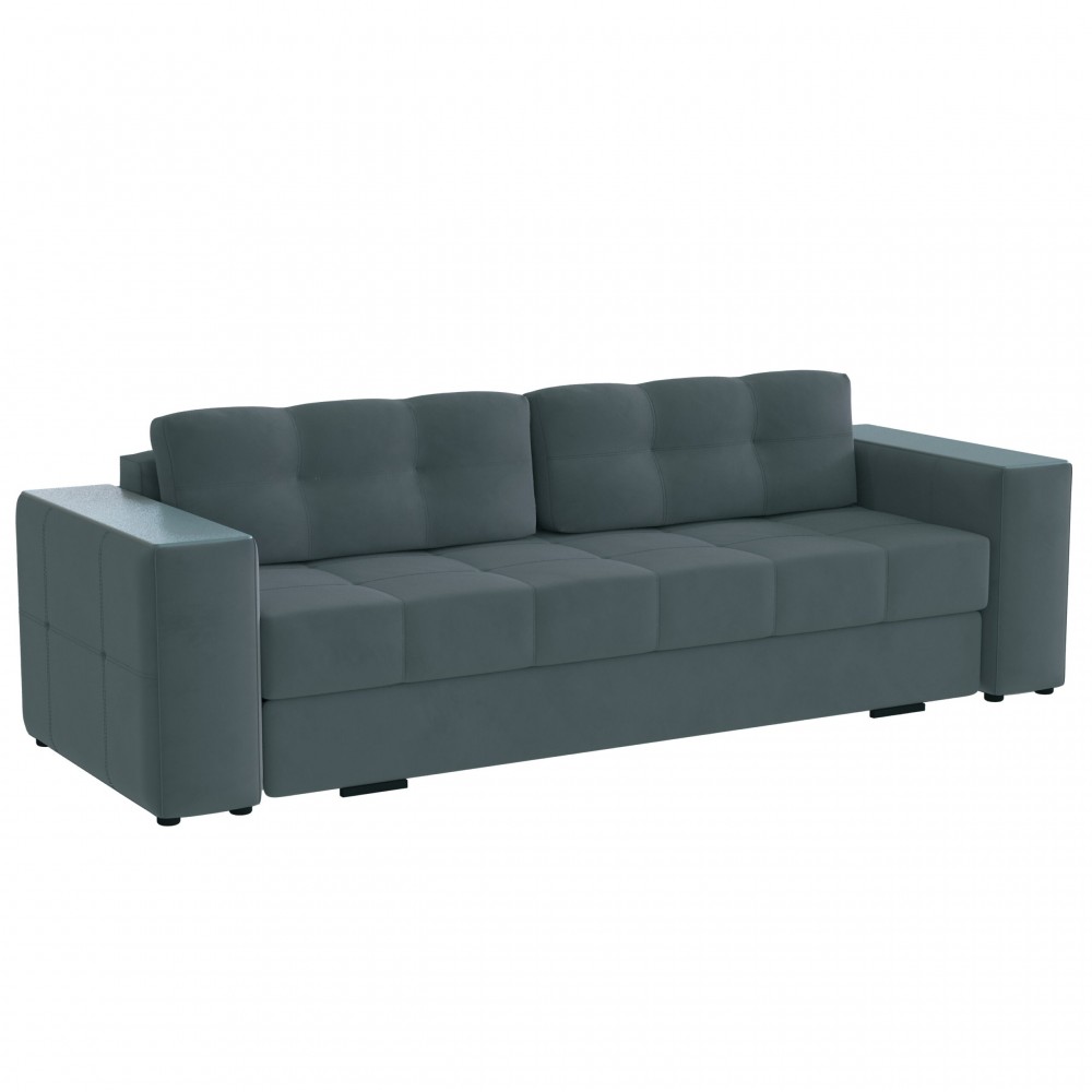 Диван раскладной Нави, серый/мдф бриз