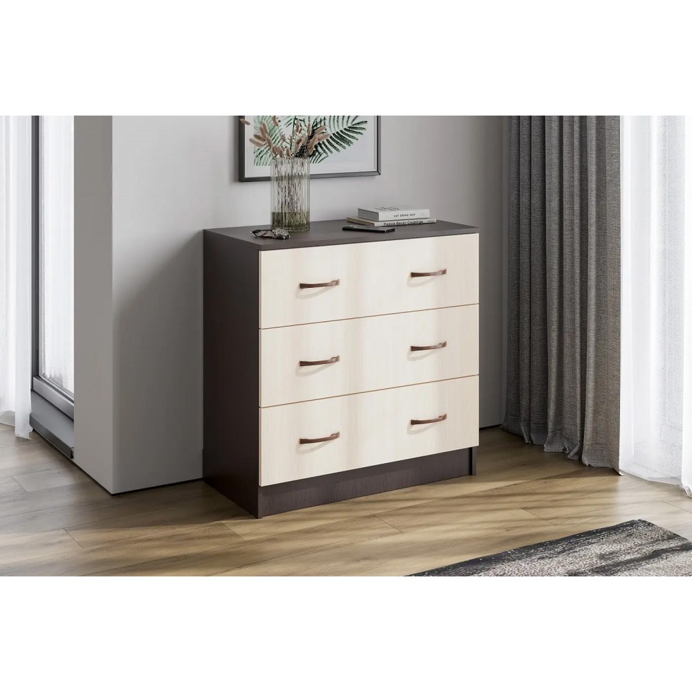 Комод КМ-002, Венге, Дуб Белфорд