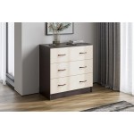 Комод КМ-002, Венге, Дуб Белфорд