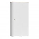 Шкаф угловой Джастин 13.229, Белый шагрень