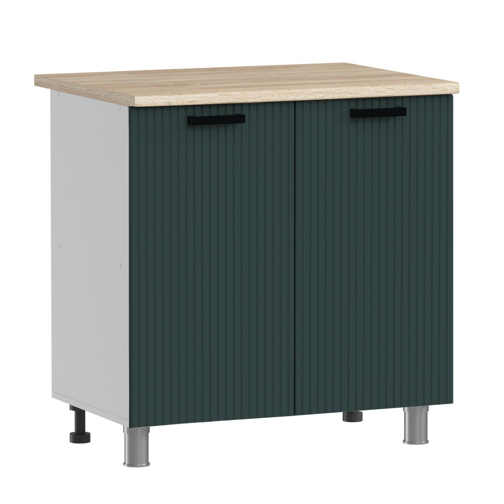 МК Аленушка Н 800 Лотос Изумруд,скоба антрацит (без столешницы)