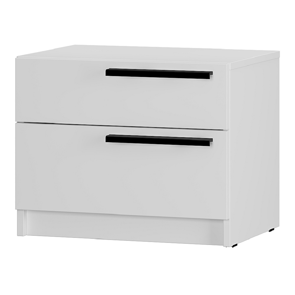 Тумба прикроватная ТБ-12 Айрон, белый