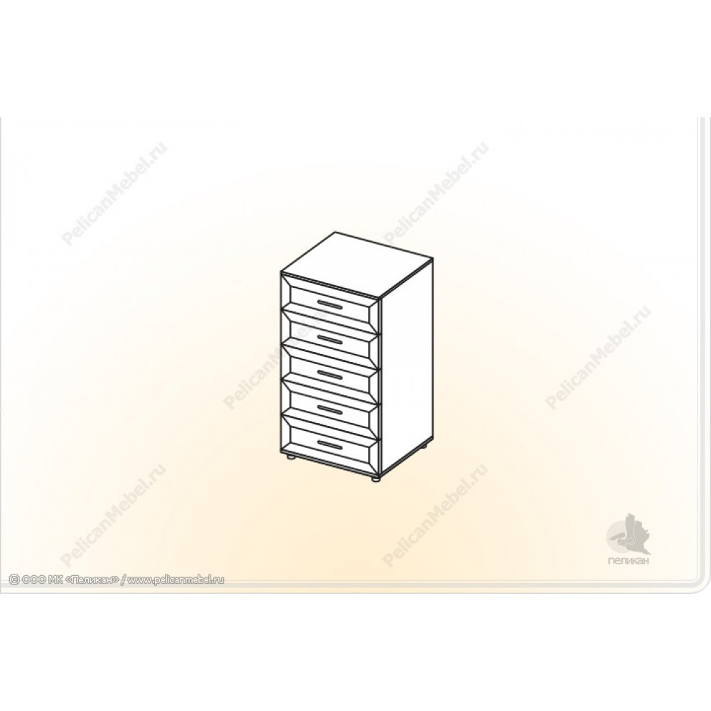 Комод Классика КМ-0,6