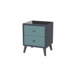 Тумба прикроватная Ланс, Серый