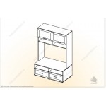 Шкаф многофункциональный Классика ШМ-3