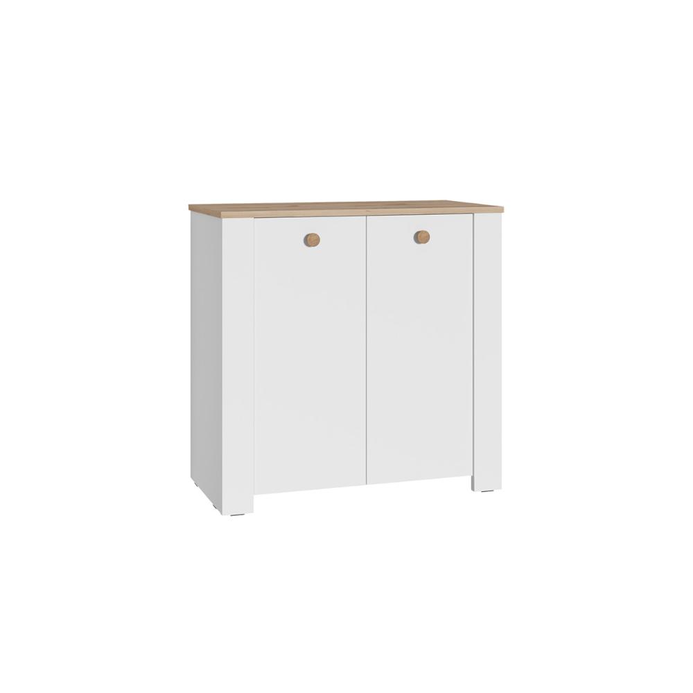 Комод 16.228.02 Джастин Белый шагрень, Дуб Белый