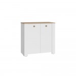 Комод 16.228.02 Джастин Белый шагрень, Дуб Белый